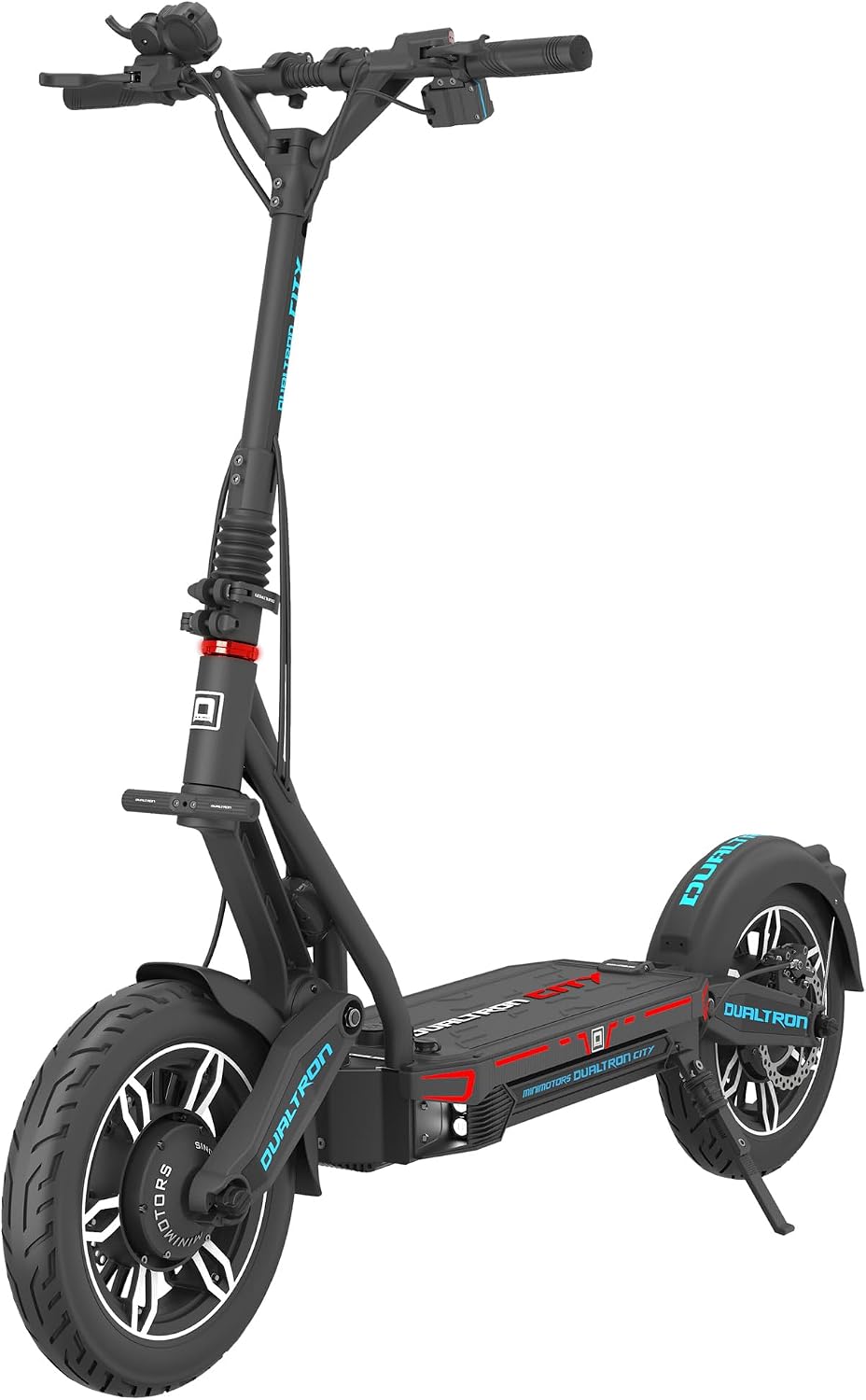 Minimotors Dualtron New City E-Scooter für Erwachsene, für Erwachsene – 60 V, bis 20 km/h und 90 km Reichweite, 60 V/25 Ah, App, und komfortabel